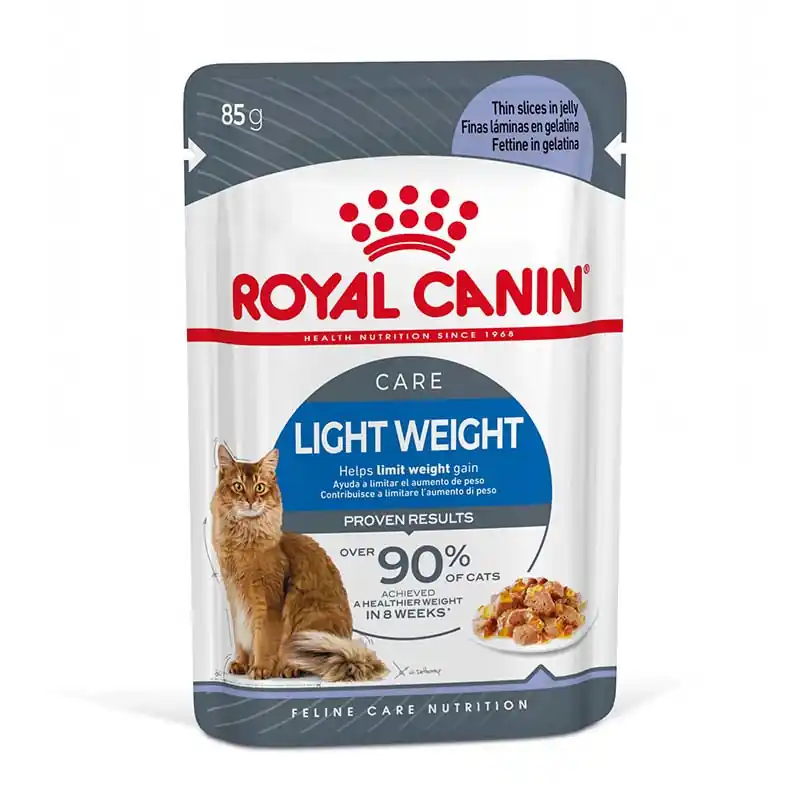 Markenware ROYAL CANIN Feline Care Nutrition Light Weight Care in Gelee 85 g